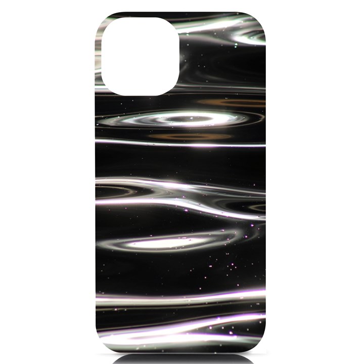 Water Lake Water Surface Reflection Nature iPhone 14 Black UV Print Case