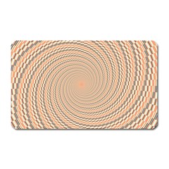 Background Spiral Abstract Template Swirl Whirl Magnet (rectangular) by Jancukart