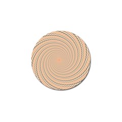 Background Spiral Abstract Template Swirl Whirl Golf Ball Marker (4 Pack)