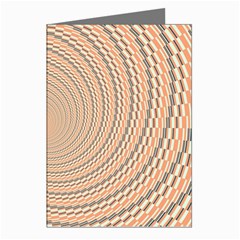 Background Spiral Abstract Template Swirl Whirl Greeting Cards (Pkg of 8)