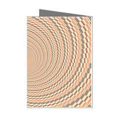 Background Spiral Abstract Template Swirl Whirl Mini Greeting Cards (pkg Of 8) by Jancukart