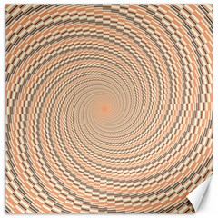 Background Spiral Abstract Template Swirl Whirl Canvas 12  X 12 