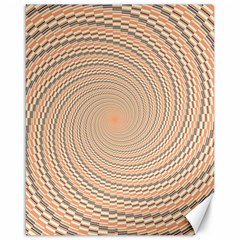 Background Spiral Abstract Template Swirl Whirl Canvas 16  X 20  by Jancukart