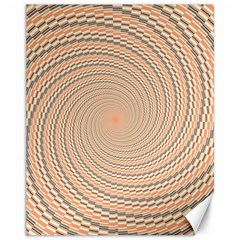 Background Spiral Abstract Template Swirl Whirl Canvas 11  X 14 