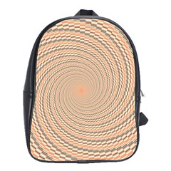 Background Spiral Abstract Template Swirl Whirl School Bag (large)