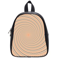 Background Spiral Abstract Template Swirl Whirl School Bag (small)