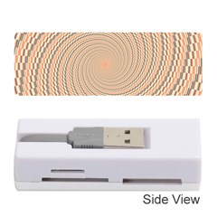 Background Spiral Abstract Template Swirl Whirl Memory Card Reader (Stick)