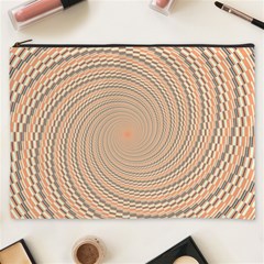 Background Spiral Abstract Template Swirl Whirl Cosmetic Bag (xxxl) by Jancukart