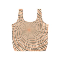 Background Spiral Abstract Template Swirl Whirl Full Print Recycle Bag (s)