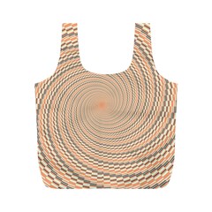 Background Spiral Abstract Template Swirl Whirl Full Print Recycle Bag (m)