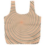 Background Spiral Abstract Template Swirl Whirl Full Print Recycle Bag (XL) Front