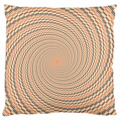 Background Spiral Abstract Template Swirl Whirl Large Premium Plush Fleece Cushion Case (two Sides) by Jancukart