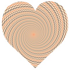 Background Spiral Abstract Template Swirl Whirl Wooden Puzzle Heart by Jancukart