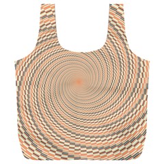 Background Spiral Abstract Template Swirl Whirl Full Print Recycle Bag (xxl)