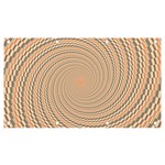 Background Spiral Abstract Template Swirl Whirl Banner and Sign 7  x 4  Front