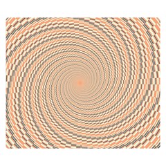 Background Spiral Abstract Template Swirl Whirl Premium Plush Fleece Blanket (Small)