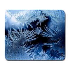 Pattern Frosty Frost Glass Large Mousepad