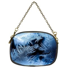 Pattern Frosty Frost Glass Chain Purse (one Side) by Jancukart