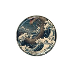 Sea Dragon Kanagawa Sea Monster Hat Clip Ball Marker (4 Pack)