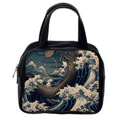 Sea Dragon Kanagawa Sea Monster Classic Handbag (one Side)