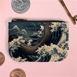 Sea Dragon Kanagawa Sea Monster Mini Coin Purse Front