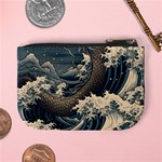 Sea Dragon Kanagawa Sea Monster Mini Coin Purse Back