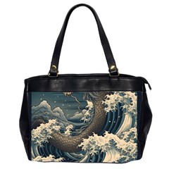 Sea Dragon Kanagawa Sea Monster Oversize Office Handbag (2 Sides)