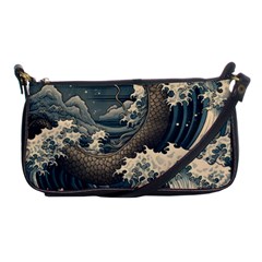 Sea Dragon Kanagawa Sea Monster Shoulder Clutch Bag