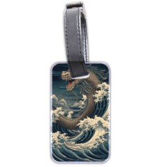 Sea Dragon Kanagawa Sea Monster Luggage Tag (two Sides)