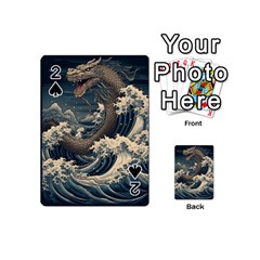 Sea Dragon Kanagawa Sea Monster Playing Cards 54 Designs (mini)