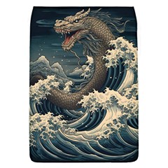 Sea Dragon Kanagawa Sea Monster Removable Flap Cover (l) by Jancukart