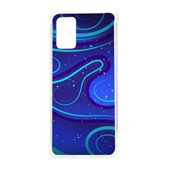 Spiral Shape Blue Abstract Samsung Galaxy S20plus 6 7 Inch Tpu Uv Case by Jancukart