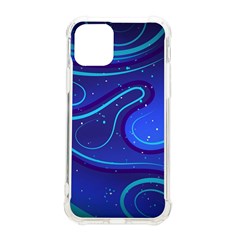 Spiral Shape Blue Abstract Iphone 11 Pro 5 8 Inch Tpu Uv Print Case