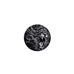 Lion Furious Abstract Desing Furious 1  Mini Buttons by Jancukart