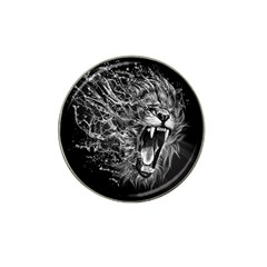 Lion Furious Abstract Desing Furious Hat Clip Ball Marker