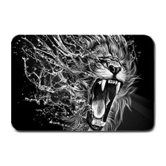 Lion Furious Abstract Desing Furious Plate Mats