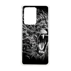 Lion Furious Abstract Desing Furious Samsung Galaxy S20 Ultra 6 9 Inch Tpu Uv Case by Jancukart