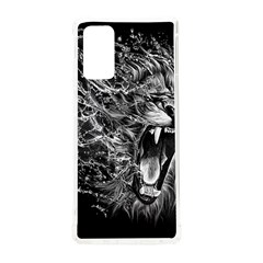 Lion Furious Abstract Desing Furious Samsung Galaxy Note 20 Tpu Uv Case by Jancukart