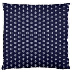 Snowflakes Abstract Snowflake Abstract Pattern Large Cushion Case (one Side)