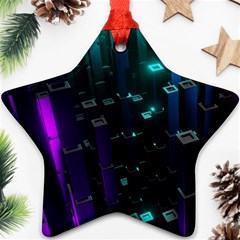 Abstract Building City 3d Ornament (star) by Jancukart