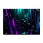 Abstract Building City 3d Sticker A4 (100 pack) Front