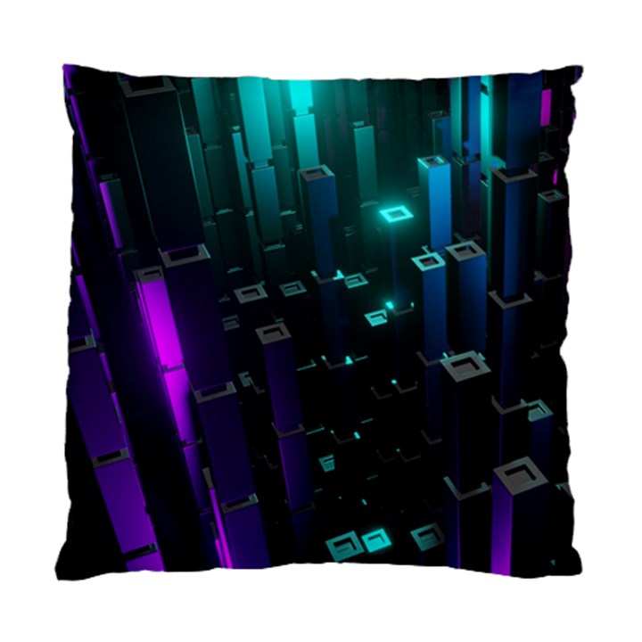 Abstract Building City 3d Standard Cushion Case (Two Sides)