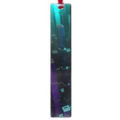 Abstract Building City 3d Large Book Marks