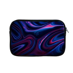 Purple Blue Swirl Abstract Apple Macbook Pro 13  Zipper Case