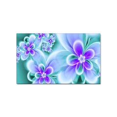 Abstract Flowers Flower Abstract Sticker Rectangular (100 Pack)