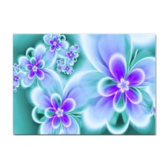 Abstract Flowers Flower Abstract Sticker A4 (10 Pack)