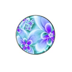 Abstract Flowers Flower Abstract Hat Clip Ball Marker