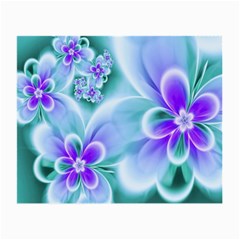 Abstract Flowers Flower Abstract Small Glasses Cloth (2 Sides)