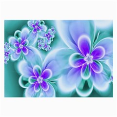 Abstract Flowers Flower Abstract Large Glasses Cloth