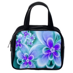 Abstract Flowers Flower Abstract Classic Handbag (one Side)